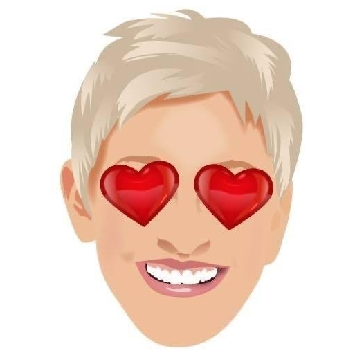 Ellen DeGeneres is on Celebrity-Accounts.com